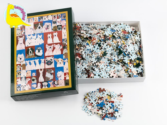 1000 Pieces Jigsaw Puzzle Custom Made Educational Gift Toy Manufacturer