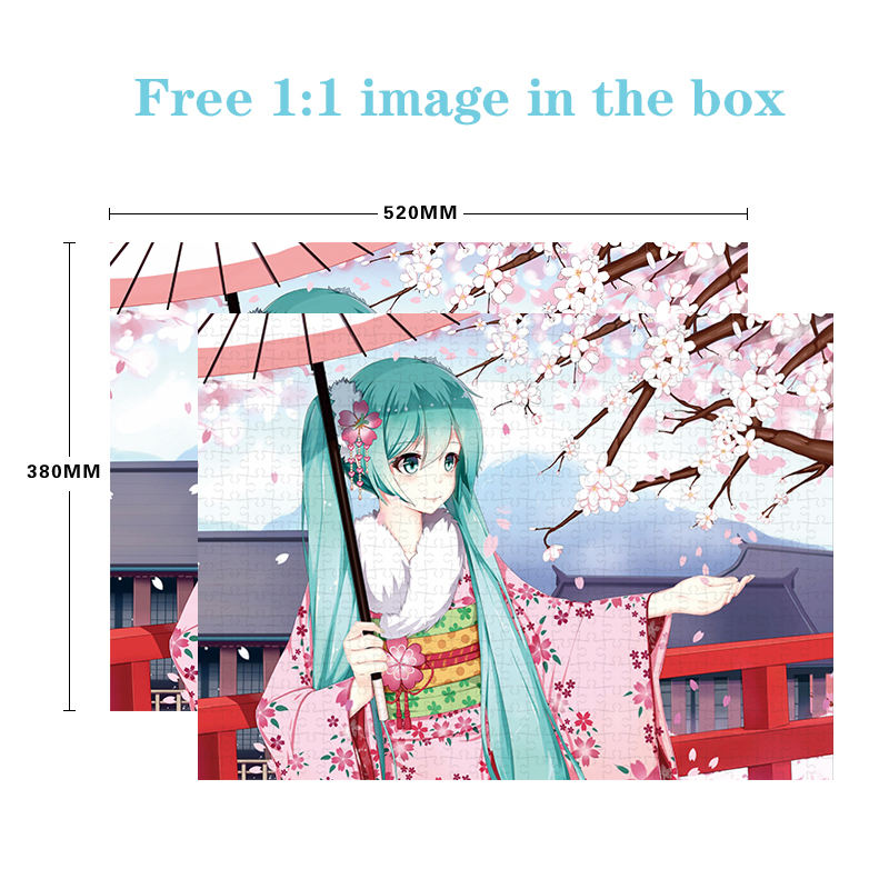 Manufacturer Customize 300 500 Piece Wooden Puzzle