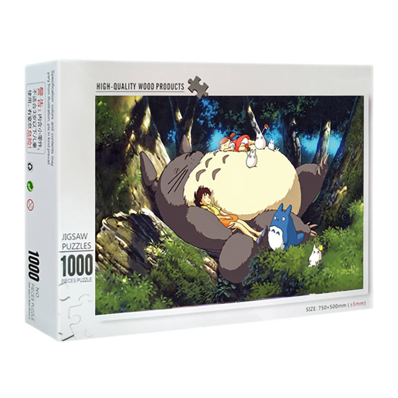 1000 pieces Puzzles Customized Educational Toys Game Wood Jigsaw Puzzle For Adults