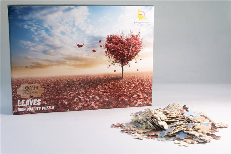 Wholesale Customized Printing 1000 Pieces Wooden Jigsaw Puzzle For Adults and kids