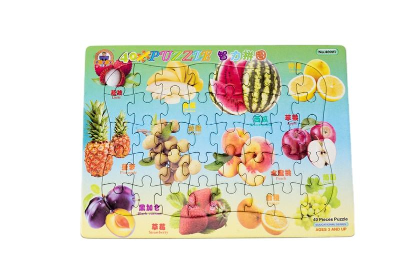 Wholesale low price traffic train animal Customized kids toy 24 36 48 60 pieces jigsaw puzzle