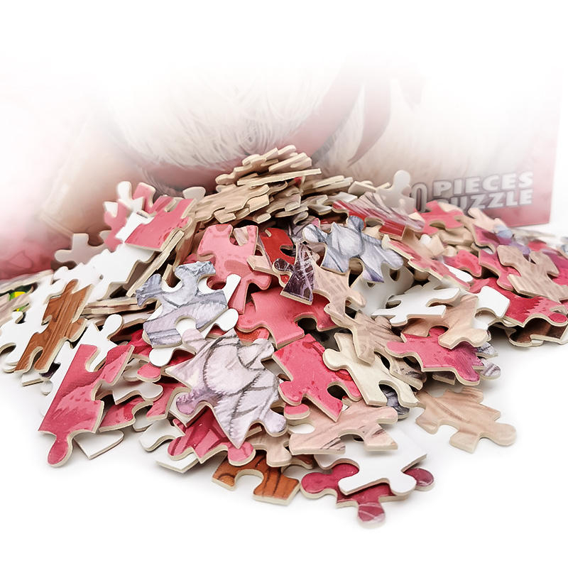 Manufacturer Produces Custom Animal Design Develops The Brain 500 Piece Jigsaw Puzzle