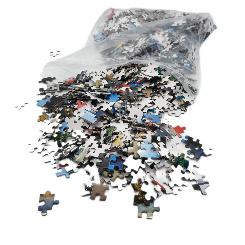 Educational Jigsaw Wood Sublimation Game Jigsaw Puzzles Custom Puzzle For Kids