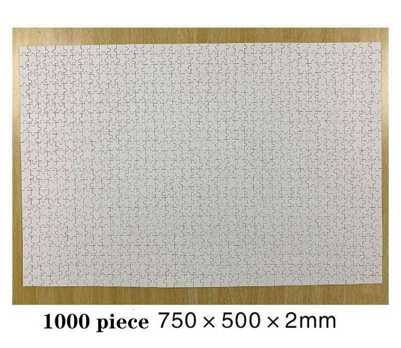 Blank 48 100 300 500 1000 pcs Jigsaw Puzzle For Adult