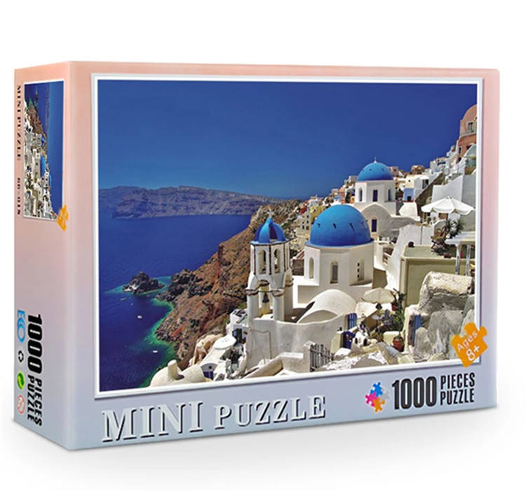 1000 Pieces Customized Paper Board Signature Collection Jigsaw Puzzle