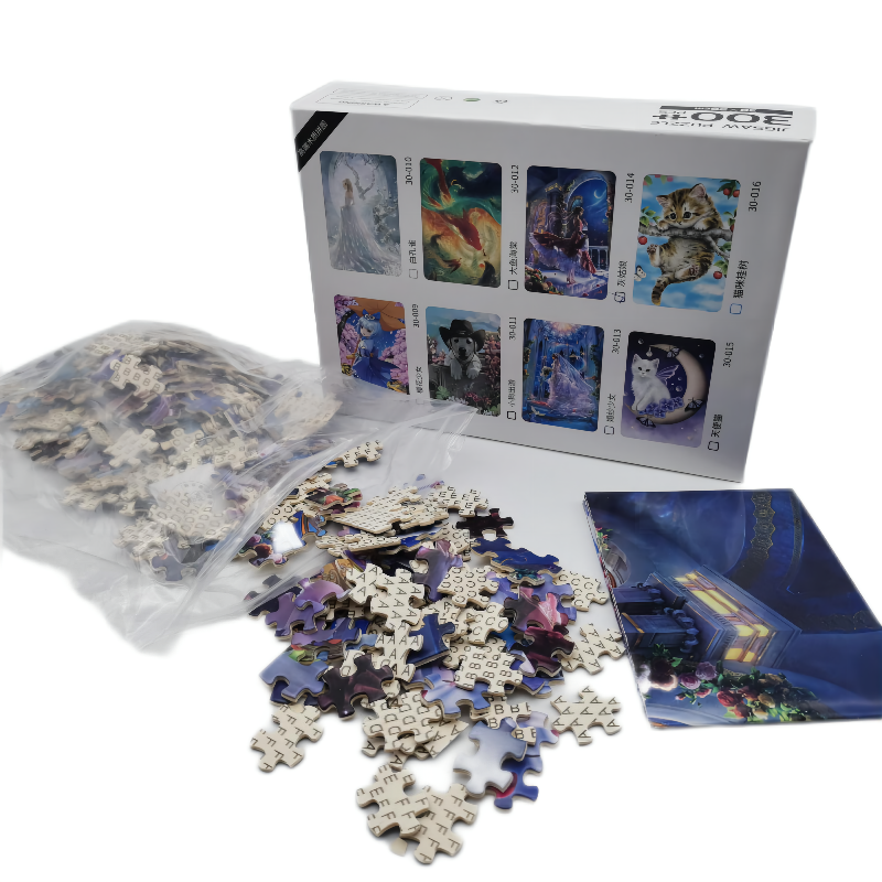 2022 Good Quality Factory Price on table Customized 1000 pcs Paper Jigsaw Puzzle Toys for adults