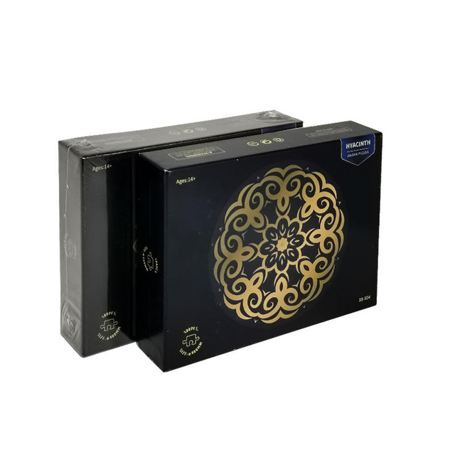 Good Quality Custom Hot Selling puzzle toys with box 500 pcs Round Jigsaw Puzzles For Adults