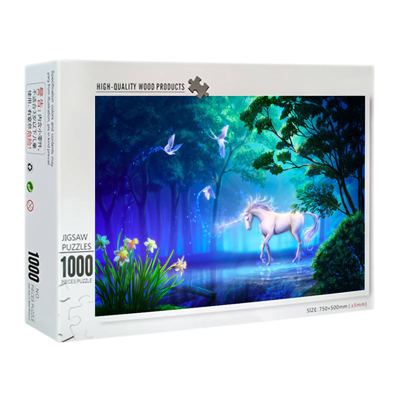 Educational Puzzle Games Printing Sublimation Paper Cardboard Jigsaw Puzzle