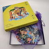 Animal Panda Pattern Puzzles Toys White Cardboard 180 Pieces Jigsaw Puzzle For Children