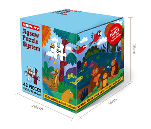 Customization 48 Pieces Paper Big Floor Jigsaw Puzzles For Kids Puzzles Game Toys
