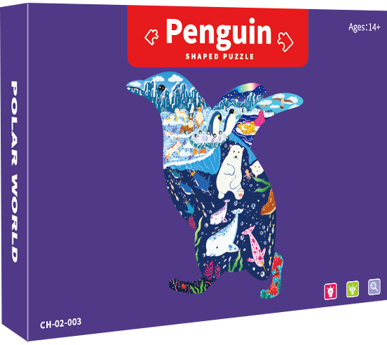 Wholesale High Quality Panda Whale Animal New Designs Animal Block Jigsaw Puzzles