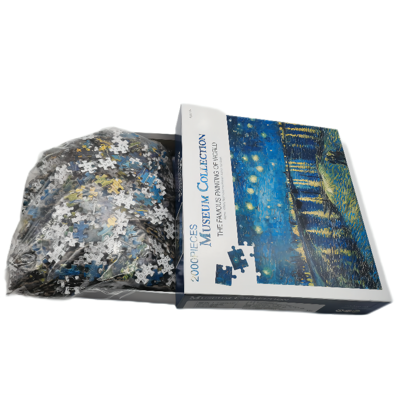 Wholesale Custom Jigsaw Puzzles Manufacturer Personalized Paper 1000 2000 Pcs Jigsaw Puzzles