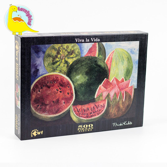 Wholesale Toy Factory Custom 500pc Jigsaw Puzzle