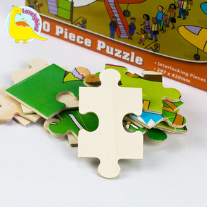 100pc Kids Educational Custom Wood Puzzles for Sale
