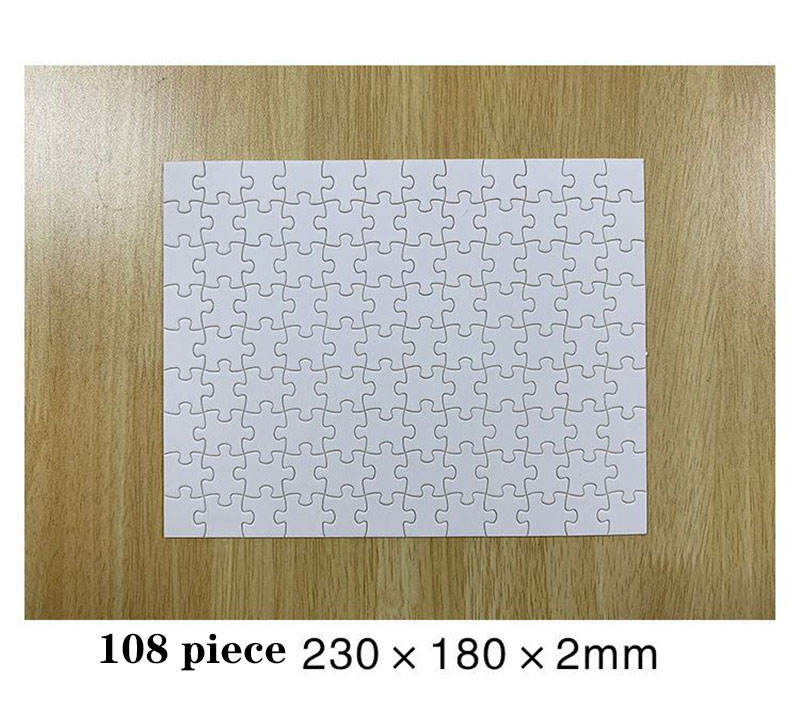 Wholesale Jigsaw Customize Print 500 1000 1500 pieces wooden blank Sublimation Adult Game Jigsaw Puzzle