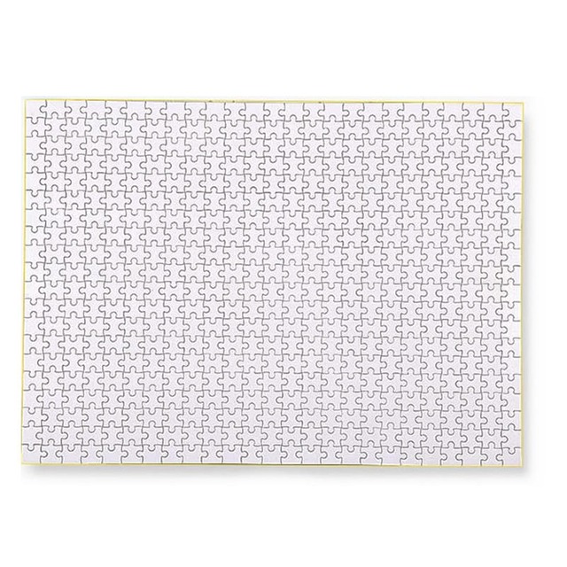Wholesale Jigsaw Customize Print 500 1000 1500 pieces wooden blank Sublimation Adult Game Jigsaw Puzzle