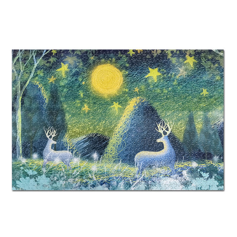 Jigsaw Custom Made 1000 Pcs Adult Game Jigsaw Puzzle