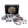 Small MOQ Circular Paper Cardboard Puzzles Round Flower Jigsaw Puzzle manufacturer