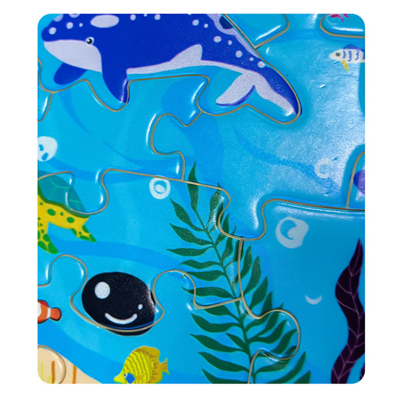 Kids Early Educational Children Colorful Cartoon Interesting Animals 150 pcs jigsaw puzzle for children