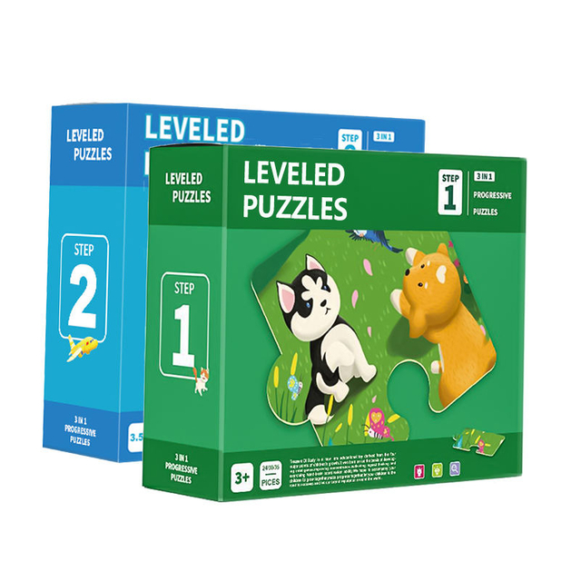 Wholesale New Children Preschool Educational Toys Paper Jigsaw Puzzles For Childhood