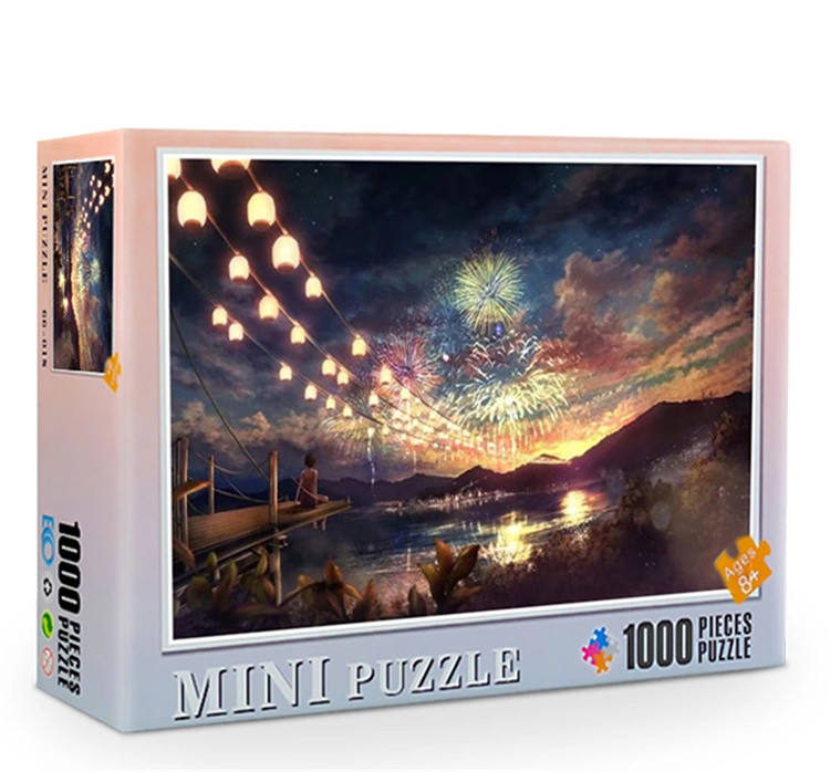 1000 Pieces Customized Paper Board Signature Collection Jigsaw Puzzle