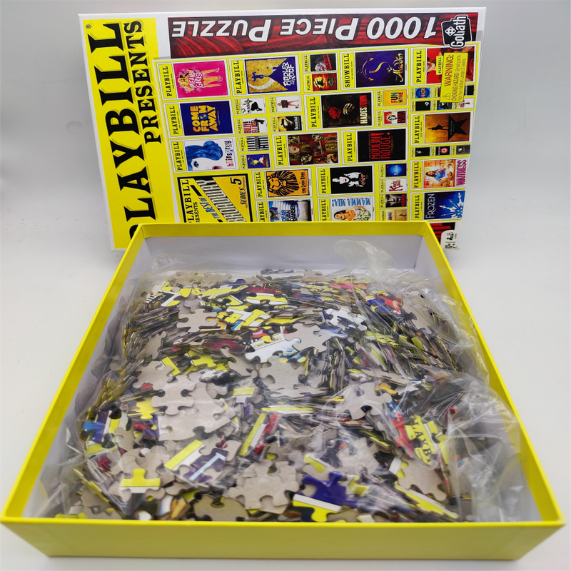 Animal Cartoon 1000 Pieces Puzzle DIY Children's Puzzle Game