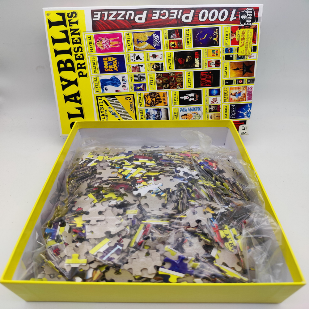 Animal Cartoon 1000 Pieces Puzzle DIY Children's Puzzle Game