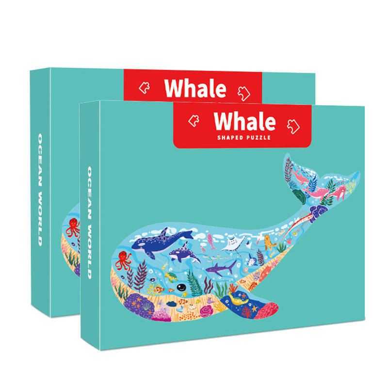 Unique Shape Animal Pattern Puzzles Toys 200 Pieces Jigsaw Puzzles For Child