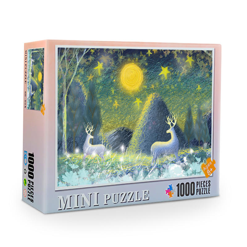 OEM ODE Educational Toy Puzzle Jigsaw Adults Puzzle Factory Sublimation Printed Custom 1000 Pcs For Adults