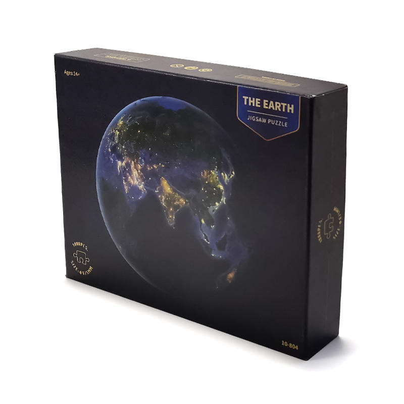 Circle Puzzle Educational Toys earth Round 500pcs jigsaw puzzle for kids adult