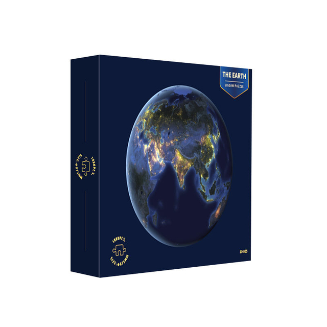 Circle Puzzle Educational Toys earth Round 500pcs jigsaw puzzle for kids adult