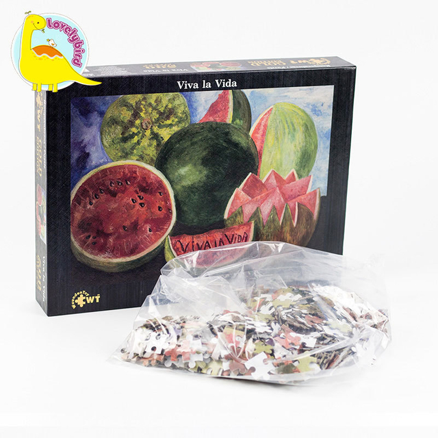 Wholesale Toy Factory Custom 500pc Jigsaw Puzzle