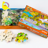 100pc Educational with Poster Wooden Puzzle for Kids