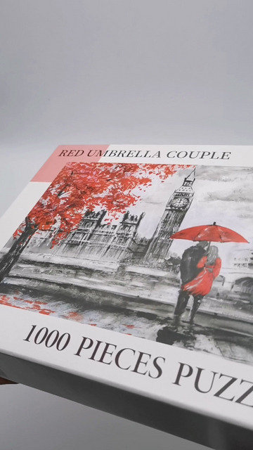 Personalized high quality custom print puzzle factory price 500 1000 pieces cardboard Jigsaw puzzles for Adult