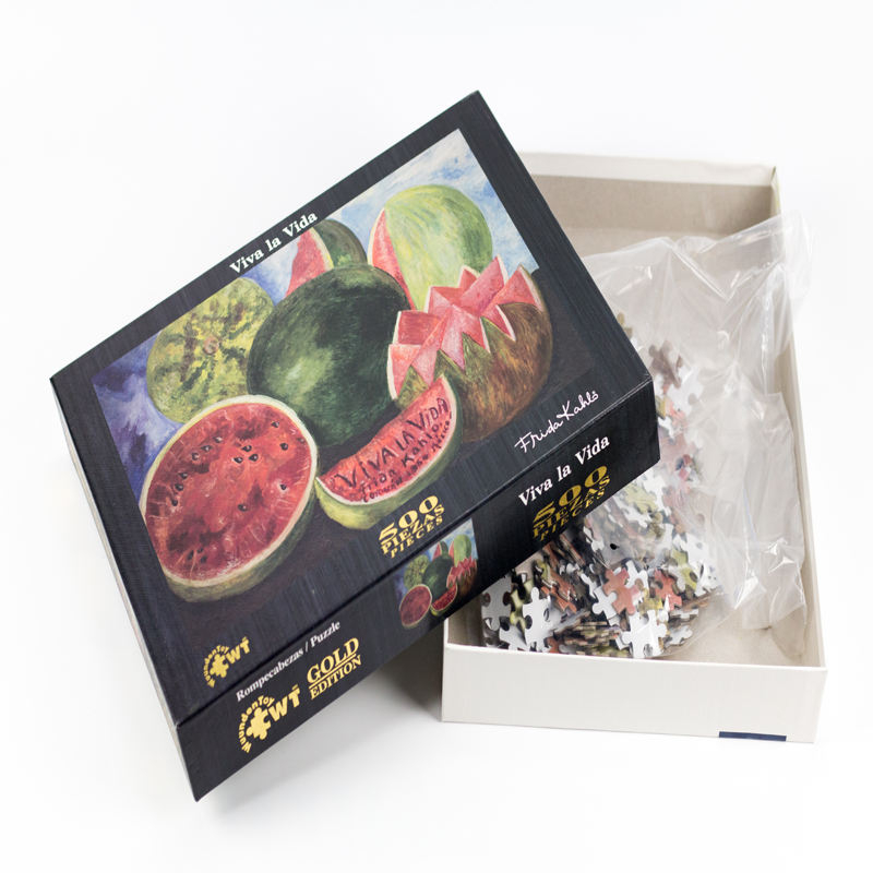 Custom puzzle Paper Cardboard with personalized design 300 500 pieces jigsaw puzzle fro Adult