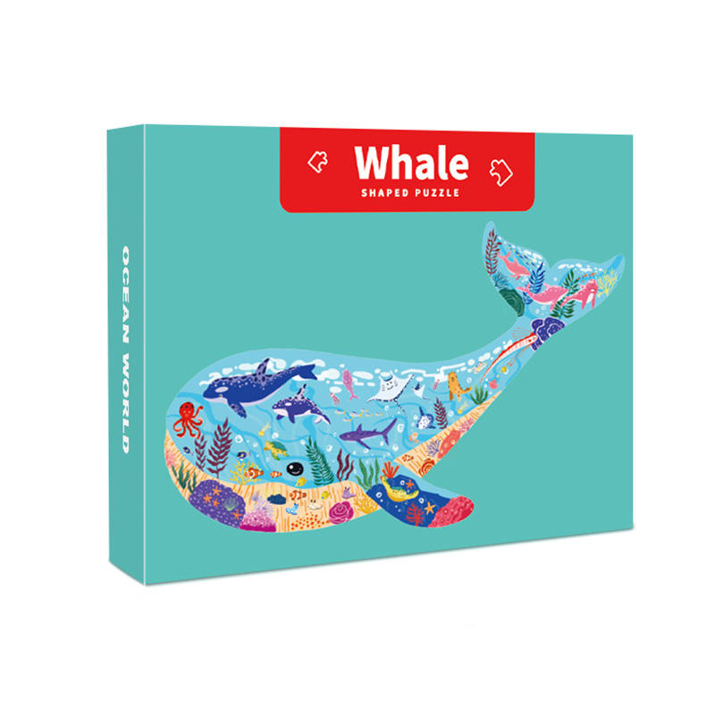 Wholesale High Quality Kids Games Personalized Custom Animal Print Paper Pcs Jigsaw Puzzles for Children