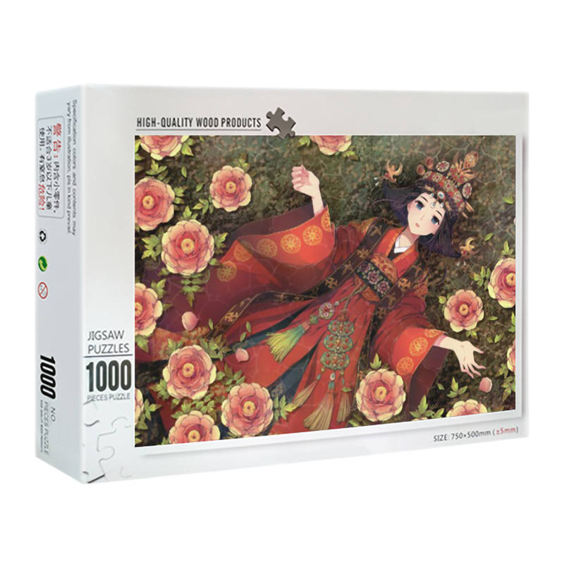 Hot Sale High Quantity Jigsaw Puzzle Customize 1000 Pieces Jigsaw Puzzle for Adult