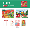Kids Low MOQ RTS Early Educational Different Level Animal Jigsaw puzzle for Children