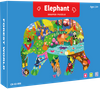 Biodegradable Intelligent Toys Custom Jigsaw Dinosaur Animal Paper Puzzle For Kids