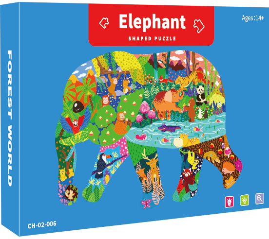 Hot Sale Customized Printing Kids A3 A4 Size Animal Children Jigsaw Puzzles in China