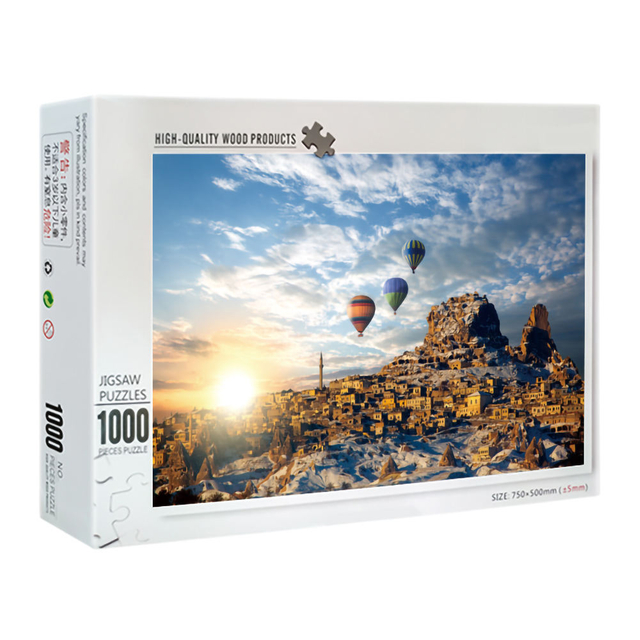 Puzzle For Adults Wood Thick 1000 Pieces Gifts Jigsaw Puzzles