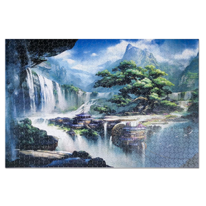 Wholesale Puzzle Game Customized Adult Wooden Jigsaw 1000 Pieces