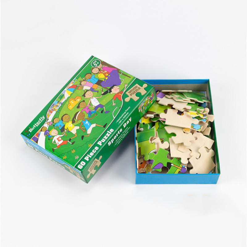 Factory Price Intelligence 48 Piece Big Floor Puzzle Animal Kids Toy customized Wooden Jigsaw Puzzle