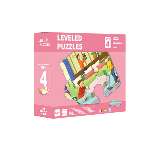 Customized Printing Children Cardboard 2 in 1 Design Hot Sale Paper Children Custom Puzzle Jigsaw Puzzle For Kids