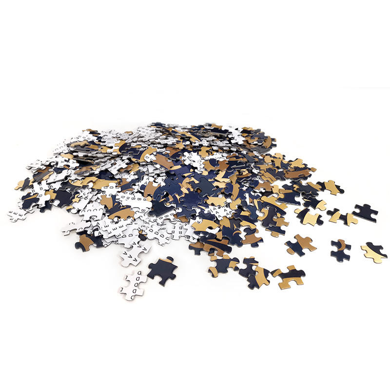 Wholesale Custom Diy Puzzle Games Round good price cardboard Jigsaw Puzzle 500 Pieces