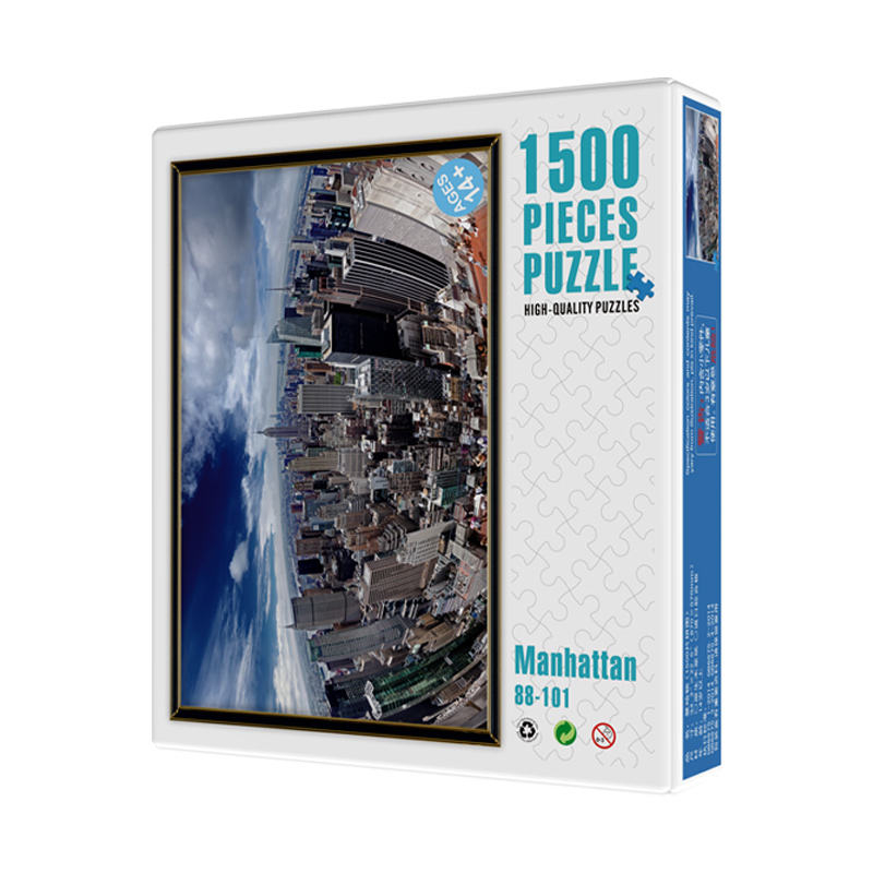 Sublimation Print Designs Puzzle 1500 Pieces Adults Gifts Wooden Jigsaw Puzzles