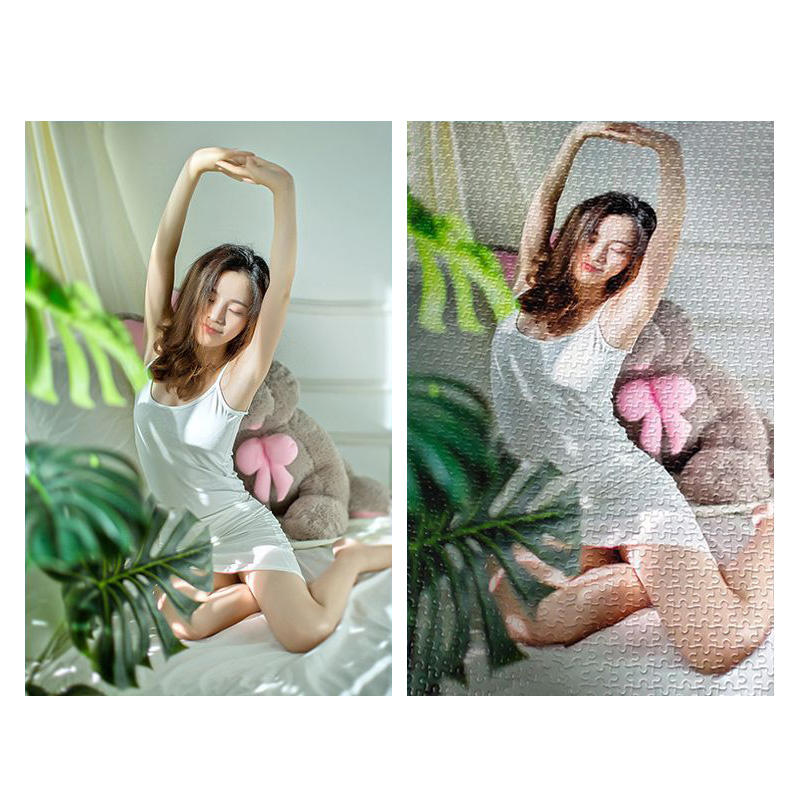 Manufacturer Customizable Sublimation Blank DIY Jigsaw Puzzles Sublimation Hardboard Puzzle