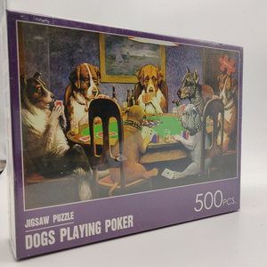 Wholesale ODM OEM Manufacturer custom 300 500 pieces wooden jigsaw puzzle in China