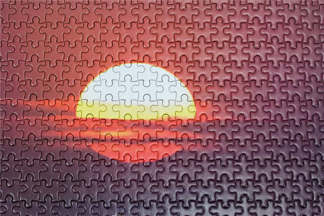 Free Sample High Quality Cardboard Custom Printing 100 300 500 1000 Pieces Jigsaw Puzzle