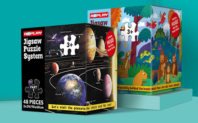 Customization 48 Pieces Paper Big Floor Jigsaw Puzzles For Kids Puzzles Game Toys